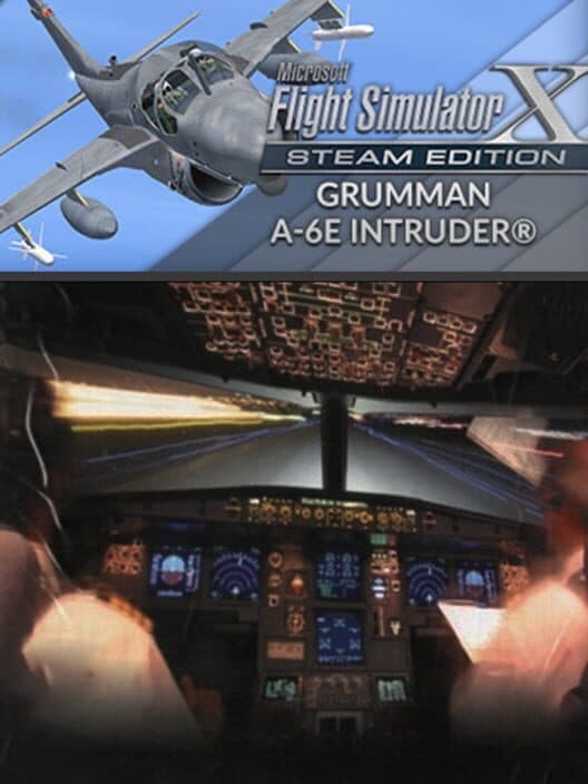 Обложка Microsoft Flight Simulator X: Steam Edition - Grumman A-6E Intruder