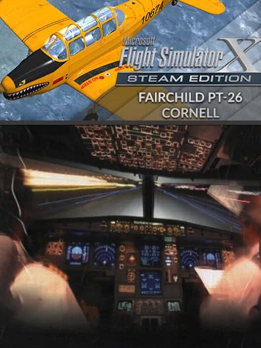 Обложка Microsoft Flight Simulator X: Steam Edition - Fairchild PT-26 Cornell