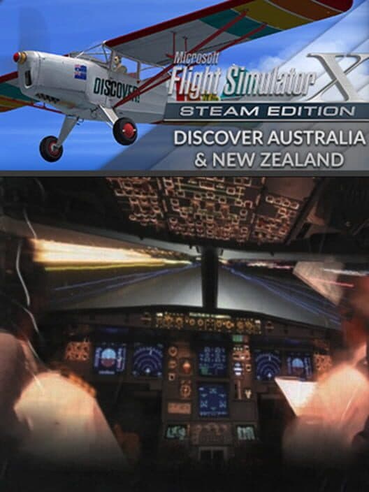 Обложка Microsoft Flight Simulator X: Steam Edition - Discover Australia and New Zealand