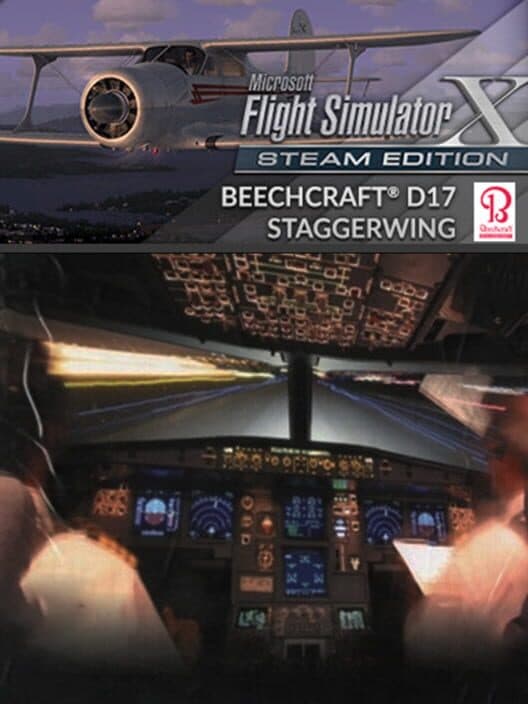 Обложка Microsoft Flight Simulator X: Steam Edition - Beechcraft D17 Staggerwing