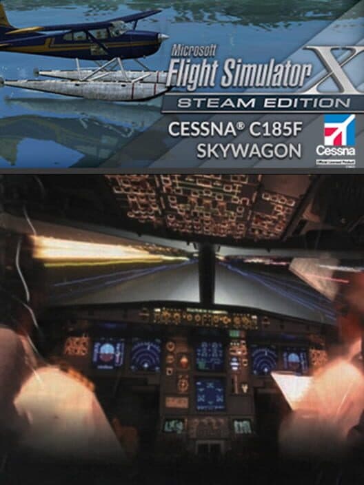 Обложка Microsoft Flight Simulator X: Steam Edition - Cessna C185F Skywagon