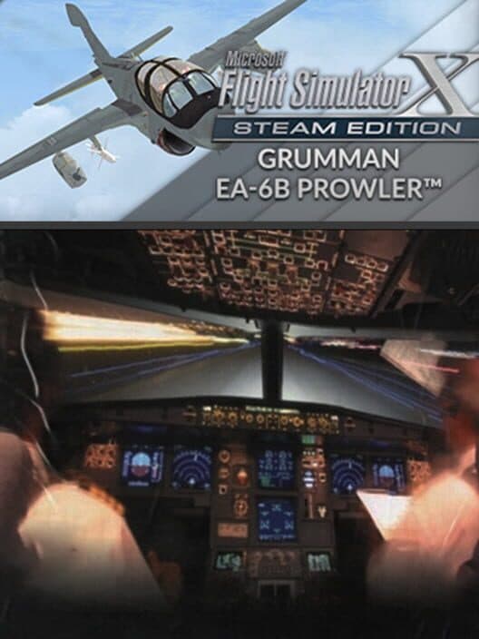 Обложка Microsoft Flight Simulator X: Steam Edition - Grumman EA-6B Prowler