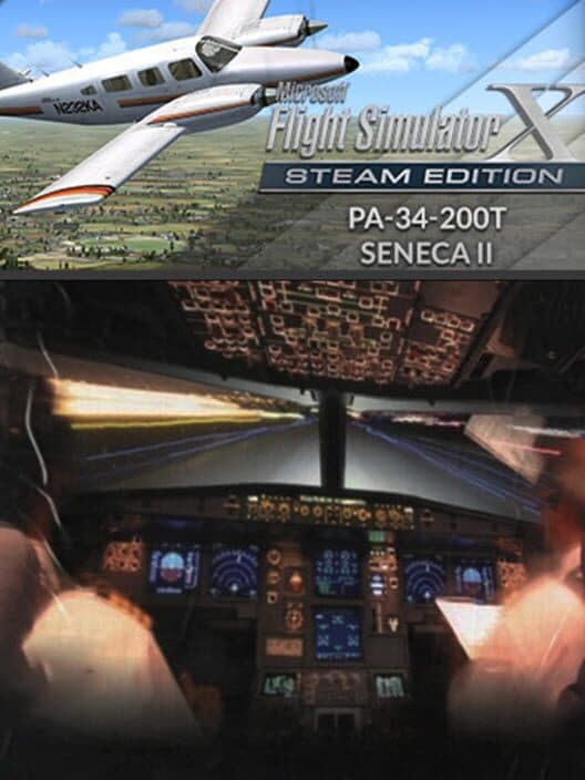 Обложка Microsoft Flight Simulator X: Steam Edition - Piper PA-34-200T Seneca II