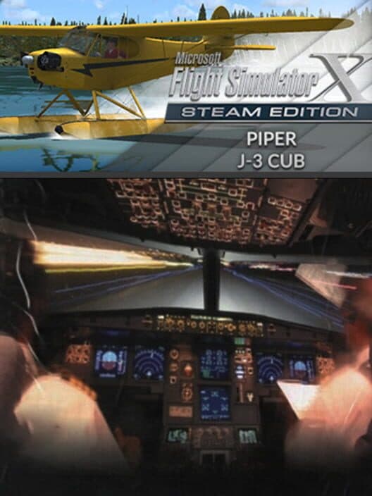 Обложка Microsoft Flight Simulator X: Steam Edition - Piper J-3 Cub