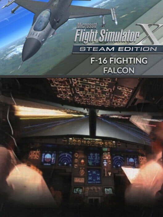 Обложка Microsoft Flight Simulator X: Steam Edition - F-16 Fighting Falcon