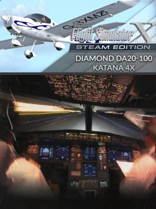Обложка Microsoft Flight Simulator X: Steam Edition - Diamond DA20-100 Katana 4X