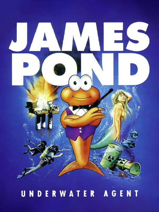 Обложка James Pond: Underwater Agent
