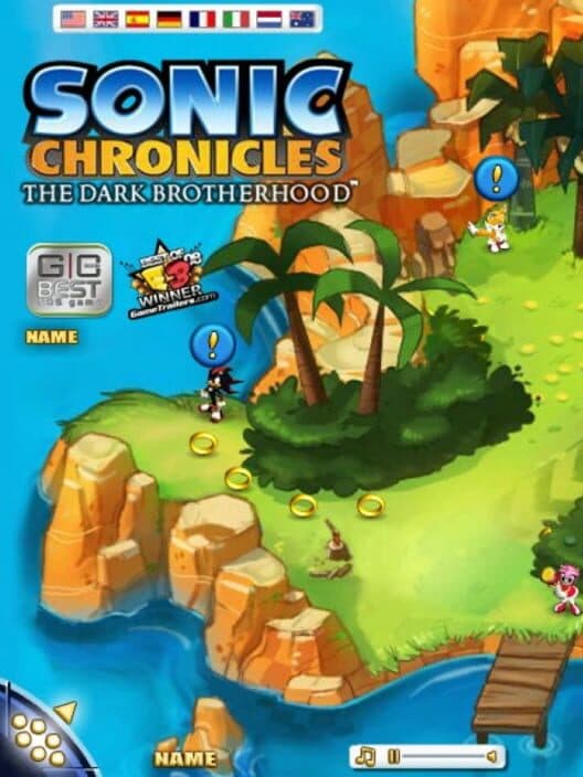 Обложка Sonic Chronicles: The Dark Brotherhood