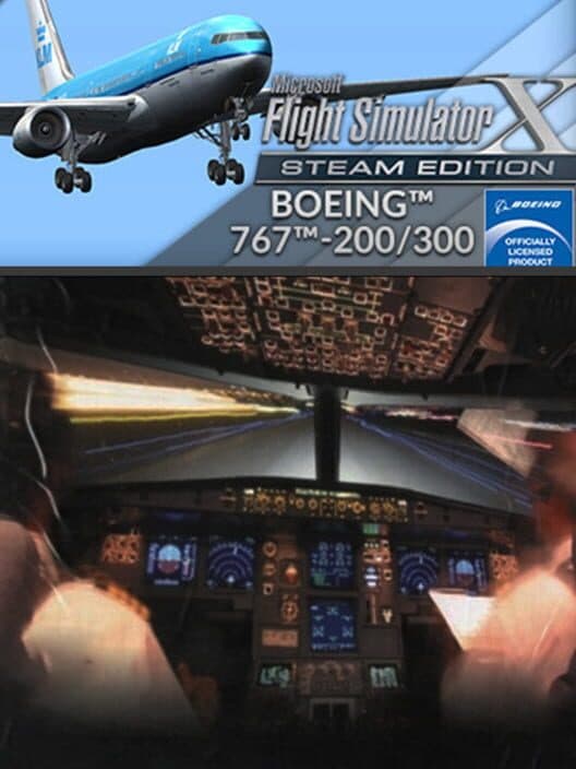 Обложка Microsoft Flight Simulator X: Steam Edition - Boeing 767-200/300