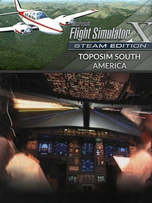 Обложка Microsoft Flight Simulator X: Steam Edition - Toposim South America