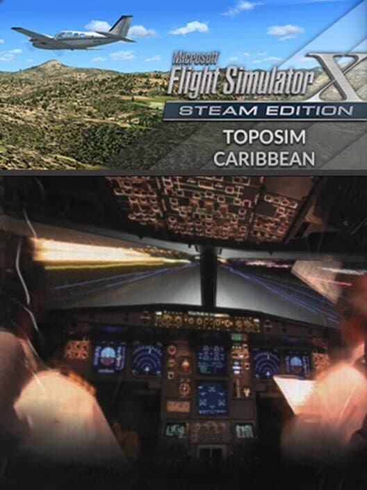 Обложка Microsoft Flight Simulator X: Steam Edition - Toposim Caribbean
