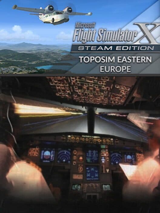 Обложка Microsoft Flight Simulator X: Steam Edition - Toposim Eastern Europe