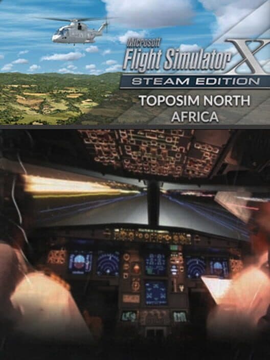 Обложка Microsoft Flight Simulator X: Steam Edition - Toposim North Africa