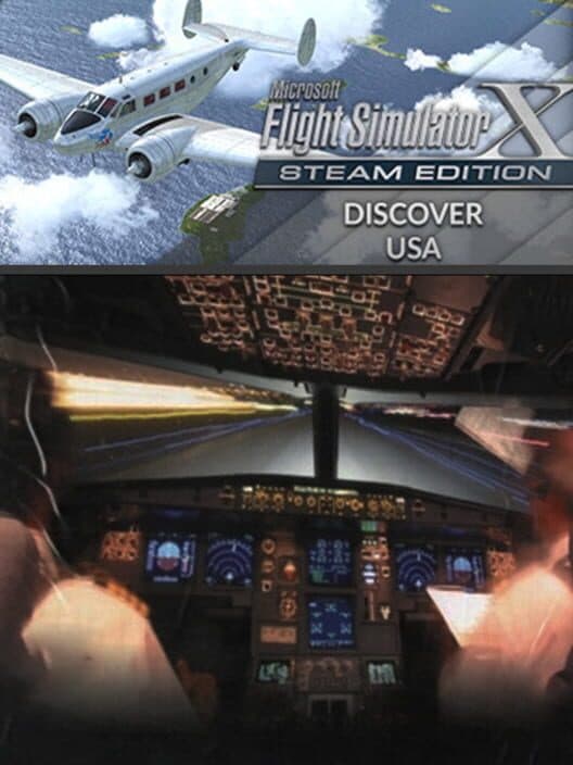 Обложка Microsoft Flight Simulator X: Steam Edition - Discover USA