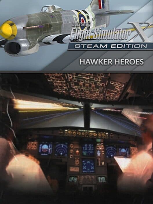 Обложка Microsoft Flight Simulator X: Steam Edition - Hawker Heroes