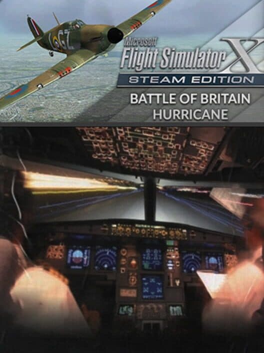 Обложка Microsoft Flight Simulator X: Steam Edition - Battle of Britain Hurricane