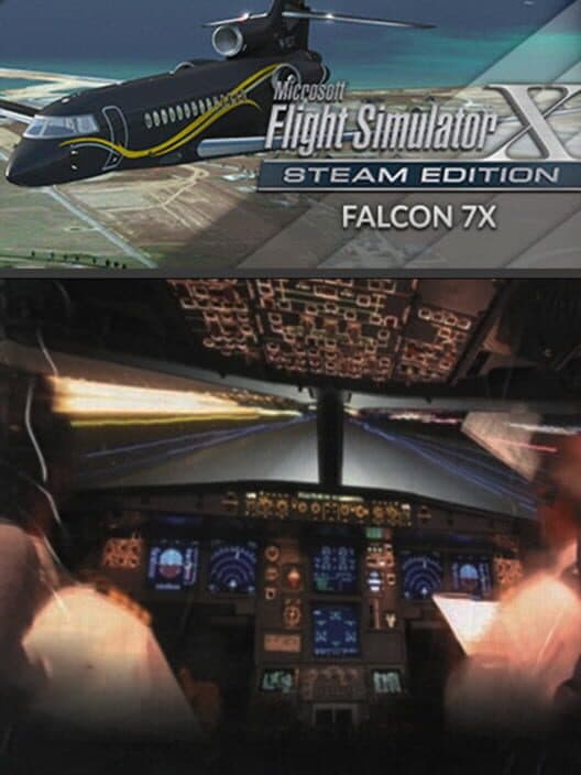 Обложка Microsoft Flight Simulator X: Steam Edition - Falcon 7X