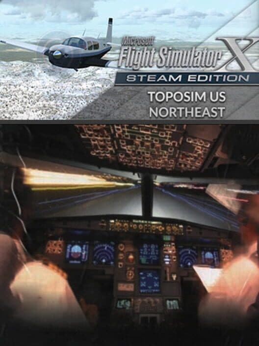 Обложка Microsoft Flight Simulator X: Steam Edition - Toposim US Northeast