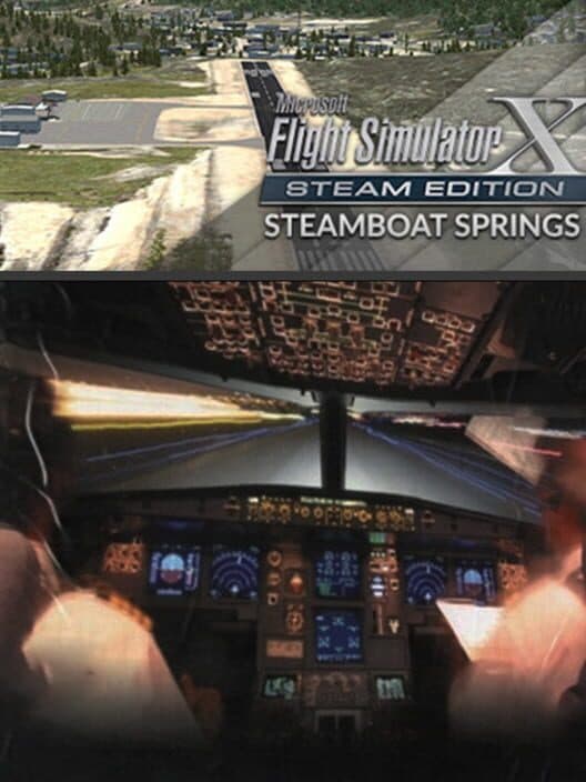 Обложка Microsoft Flight Simulator X: Steam Edition - Steamboat Springs (KSBS)