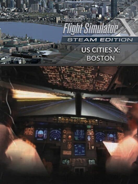 Обложка Microsoft Flight Simulator X: Steam Edition - US Cities X: Boston