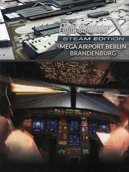 Обложка Microsoft Flight Simulator X: Steam Edition - Mega Airport Berlin Brandenburg