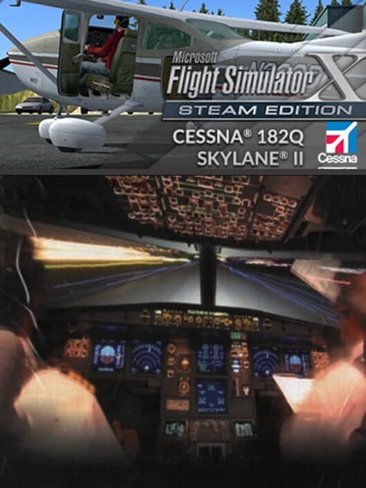 Обложка Microsoft Flight Simulator X: Steam Edition - Cessna 182Q Skylane II