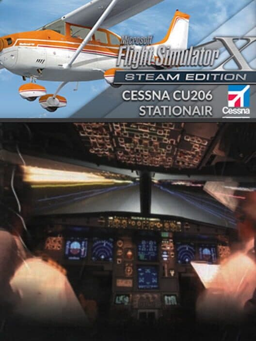 Обложка Microsoft Flight Simulator X: Steam Edition - Cessna CU206 Stationair
