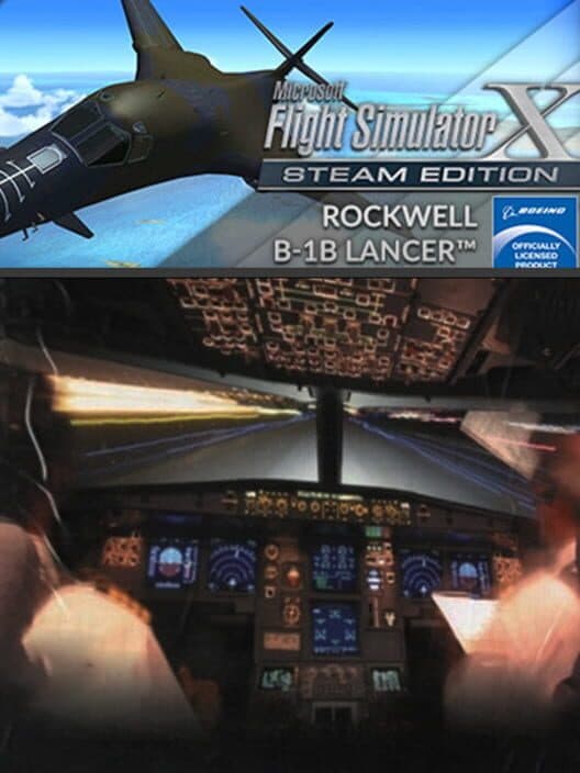 Обложка Microsoft Flight Simulator X: Steam Edition - Rockwell B-1B Lancer