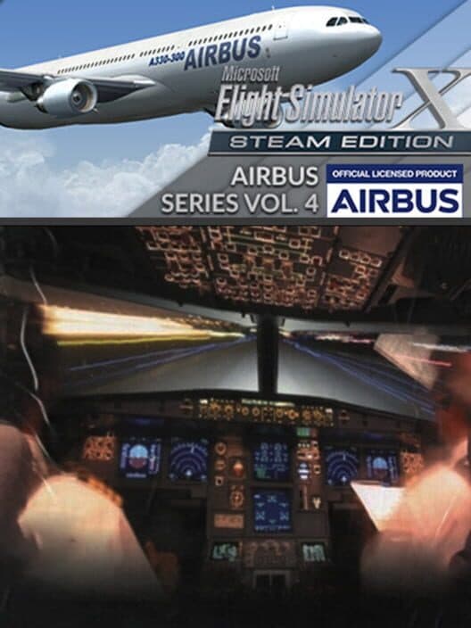 Обложка Microsoft Flight Simulator X: Steam Edition - Airbus Series Vol.4