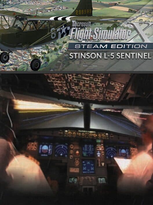 Обложка Microsoft Flight Simulator X: Steam Edition - Stinson L-5 Sentinel