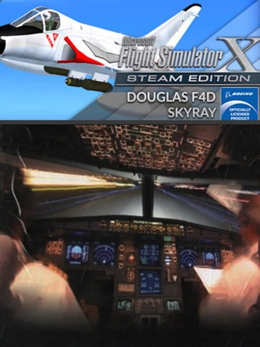 Обложка Microsoft Flight Simulator X: Steam Edition - Douglas F4D Skyray