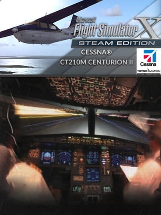 Обложка Microsoft Flight Simulator X: Steam Edition - Cessna CT210M Centurion II