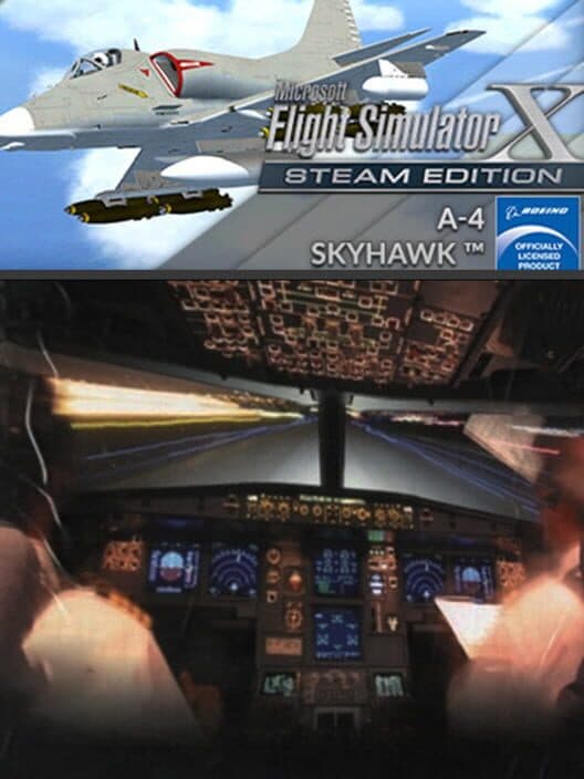 Обложка Microsoft Flight Simulator X: Steam Edition - McDonnell Douglas A-4 Skyhawk