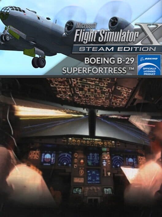 Обложка Microsoft Flight Simulator X: Steam Edition - Boeing B-29 Superfortress
