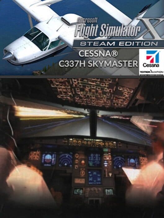 Обложка Microsoft Flight Simulator X: Steam Edition - Cessna C337H Skymaster
