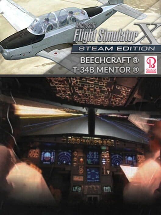 Обложка Microsoft Flight Simulator X: Steam Edition - Beechcraft T-34B Mentor