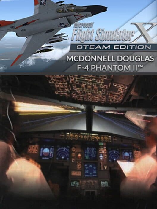 Обложка Microsoft Flight Simulator X: Steam Edition - McDonnell Douglas F-4 Phantom II