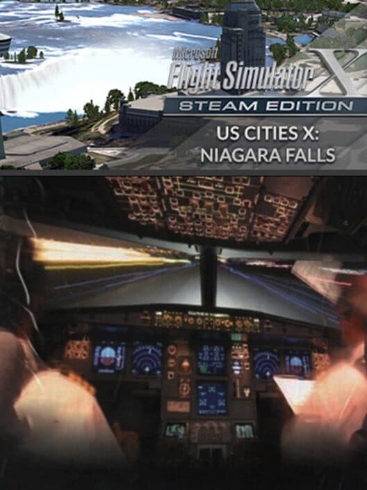 Обложка Microsoft Flight Simulator X: Steam Edition - US Cities X: Niagara Falls