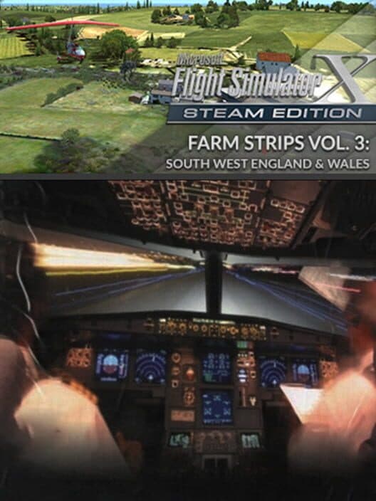 Обложка Microsoft Flight Simulator X: Steam Edition: Farm Strips Vol 3 - South West England & Wales