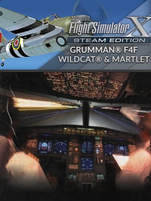 Обложка Microsoft Flight Simulator X: Steam Edition - Grumman F4F Wildcat & Martlet