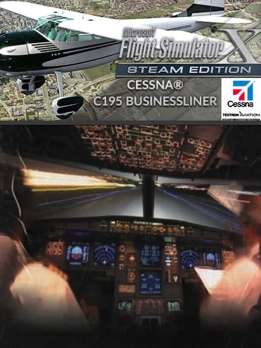 Обложка Microsoft Flight Simulator X: Steam Edition - Cessna C195 Businessliner