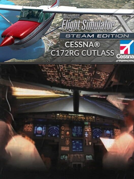 Обложка Microsoft Flight Simulator X: Steam Edition - Cessna C172RG Cutlass