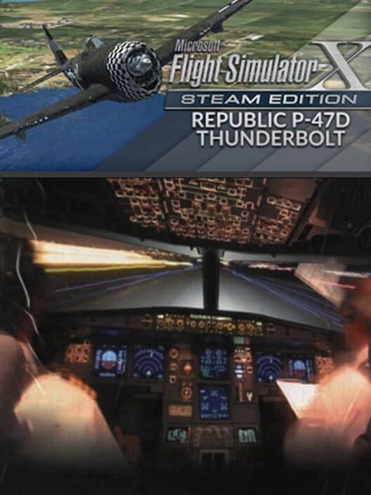 Обложка Microsoft Flight Simulator X: Steam Edition - Republic P-47D Thunderbolt