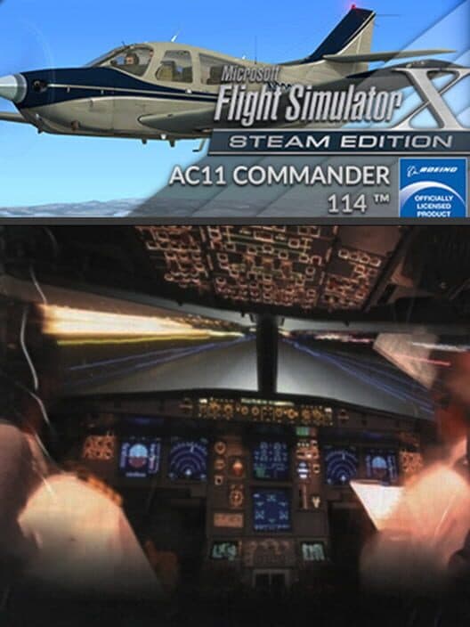 Обложка Microsoft Flight Simulator X: Steam Edition - Rockwell AC11 Commander 114