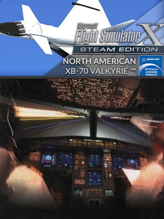 Обложка Microsoft Flight Simulator X: Steam Edition - North American XB-70 Valkyrie
