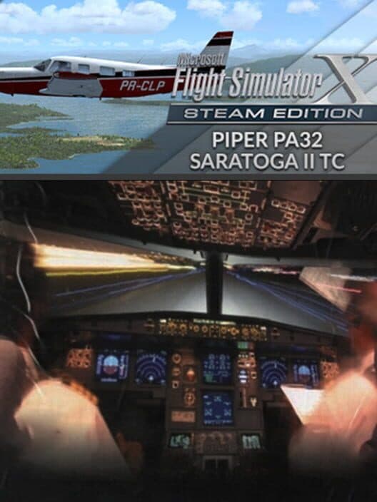 Обложка Microsoft Flight Simulator X: Steam Edition - Piper PA-32 Saratoga II TC