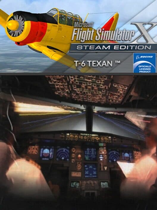 Обложка Microsoft Flight Simulator X: Steam Edition - North American T-6 Texan