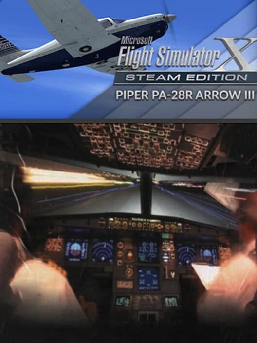 Обложка Microsoft Flight Simulator X: Steam Edition - Piper PA-28R Arrow III