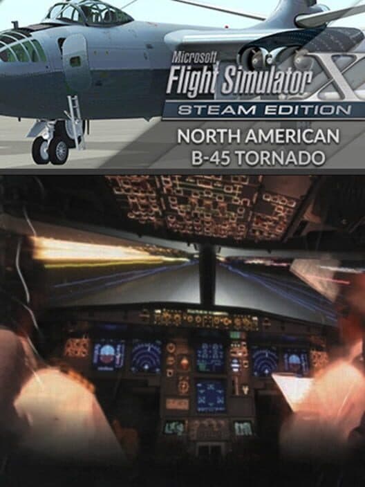 Обложка Microsoft Flight Simulator X: Steam Edition - North American B-45 Tornado