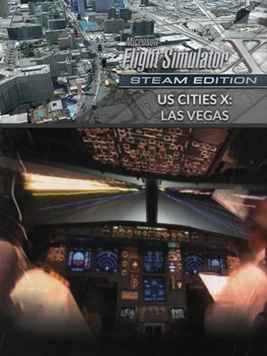 Обложка Microsoft Flight Simulator X: Steam Edition - US Cities X: Las Vegas
